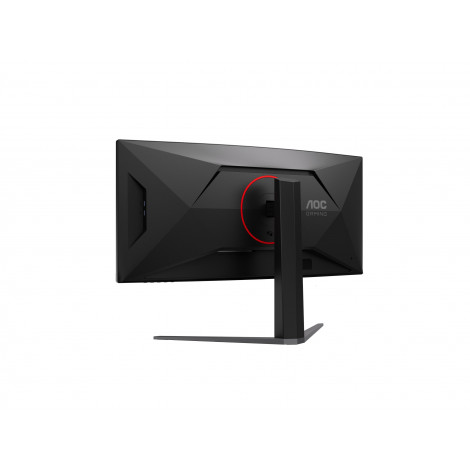 AOC CU34G4CA | 34 " | Fast VA | WQHD | 21:9 | 180 Hz | 1 ms | 3440 x 1440 pixels | 450 cd/m | HDMI ports quantity 2 | Black
