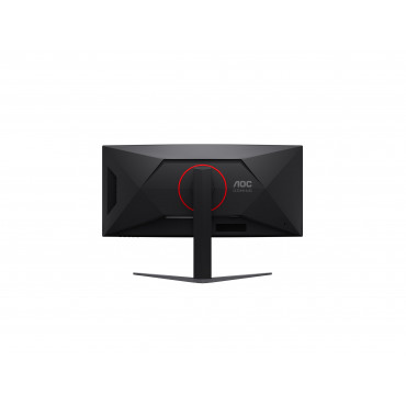 AOC CU34G4CA | 34 " | Fast VA | WQHD | 21:9 | 180 Hz | 1 ms | 3440 x 1440 pixels | 450 cd/m | HDMI ports quantity 2 | Black