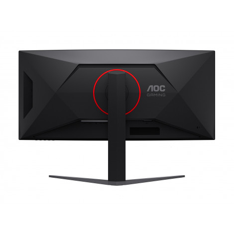 AOC CU34G4CA | 34 " | Fast VA | WQHD | 21:9 | 180 Hz | 1 ms | 3440 x 1440 pixels | 450 cd/m | HDMI ports quantity 2 | Black