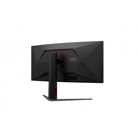 AOC CU34G4CA | 34 " | Fast VA | WQHD | 21:9 | 180 Hz | 1 ms | 3440 x 1440 pixels | 450 cd/m | HDMI ports quantity 2 | Black