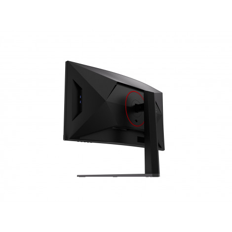 AOC CU34G4CA | 34 " | Fast VA | WQHD | 21:9 | 180 Hz | 1 ms | 3440 x 1440 pixels | 450 cd/m | HDMI ports quantity 2 | Black