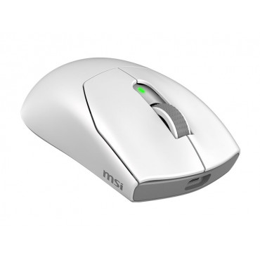 MSI Gaming Mouse | FORGE GM340 WIRELESS | Wireless | 2.4 GHz, Bluetooth, USB | White