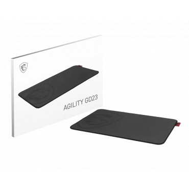 MSI Agility GD23 | Mouse pad | 220 x 320 x 3 mm | Black