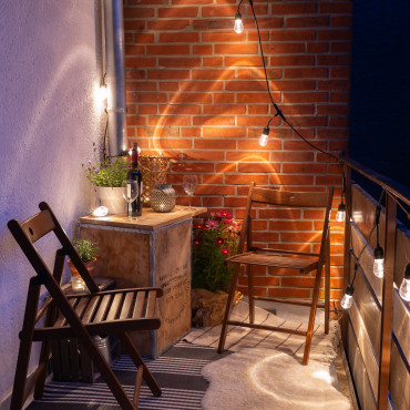 Osram SMART+ Outdoor String Light IP44 RGBW | 4.50 W | Warm White, RGB | Wi-Fi