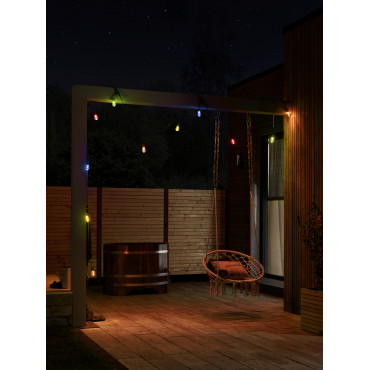 Osram SMART+ Outdoor String Light IP44 RGBW | 4.50 W | Warm White, RGB | Wi-Fi