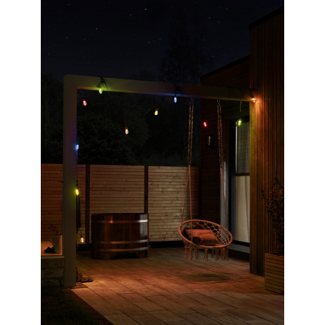 Osram SMART+ Outdoor String Light IP44 RGBW | 4.50 W | Warm White, RGB | Wi-Fi