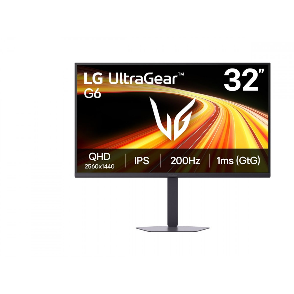 LG 32G620B-B UltraGear | 32 " | IPS | QHD | 16:9 | 200 Hz | 1 ms | 2560 x 1440 pixels | 300 cd/m | HDMI ports quantity 2