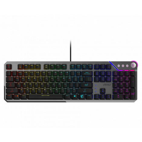 MSI STRIKE 600 V2 SILENT | Gaming keyboard | Wired | US | Mechanical - Silent