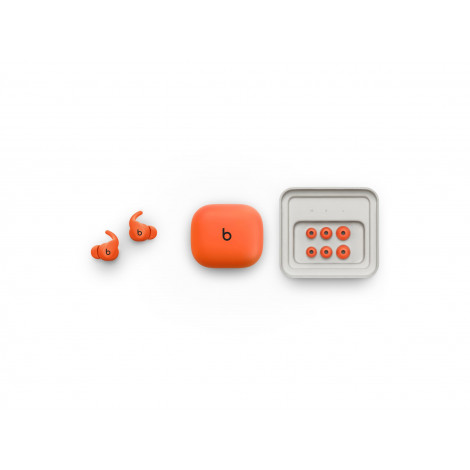 Beats Powerbeats Fit - Wireless Noise-Cancelling Workout Earbuds with Ultimate Secure Fit - Spark Orange | Beats