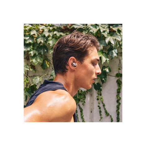 Beats Powerbeats Fit - Wireless Noise-Cancelling Workout Earbuds with Ultimate Secure Fit - Gravel Grey | Beats
