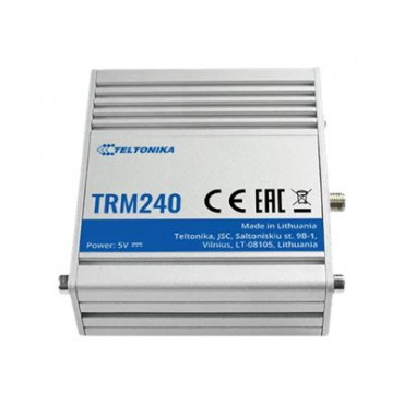 Teltonika | LTE Modem | TRM240 | No Wi-Fi | Mesh Support No | MU-MiMO No | 2G/3G | Antenna type 1xSMA for LTE | 1 x microUSB
