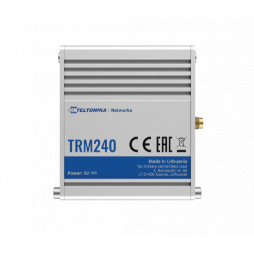 Teltonika | LTE Modem | TRM240 | No Wi-Fi | Mesh Support No | MU-MiMO No | 2G/3G | Antenna type 1xSMA for LTE | 1 x microUSB