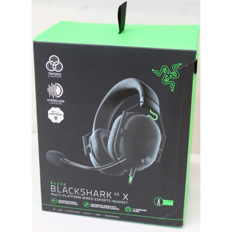 SALE OUT. Razer BlackShark V2 X Gaming Headset, Over-Ear, Wired, Microphone, Black | Razer | Gaming Headset | BlackShark V2 X | 