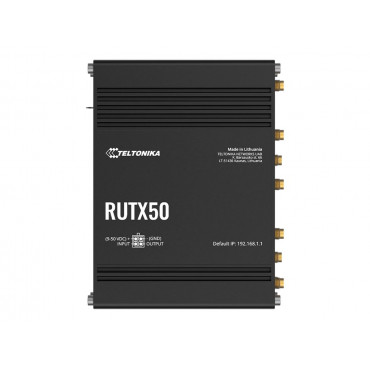 Teltonika | INDUSTRIAL 5G ROUTER | RUTX50 | 802.11ac | 867 Mbit/s | 10/100/1000 Mbps Mbit/s | Ethernet LAN (RJ-45) ports 5 | Mes