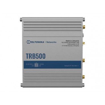 Teltonika | Industrial 5G Gateway | TRB500 | No Wi-Fi | 10/100/1000 Mbps Mbit/s | Ethernet LAN (RJ-45) ports 1 | Mesh Support No