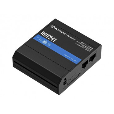Teltonika | LTE Router | RUT241 | 802.11n | 10/100 Mbit/s | Ethernet LAN (RJ-45) ports 1 | Mesh Support No | MU-MiMO No | 2G/3G/