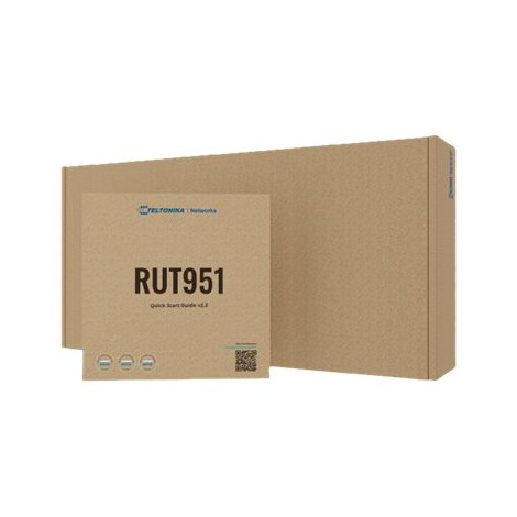 Teltonika | Industrial Cellular router | RUT951 | 802.11n | 10/100 Mbit/s | Ethernet LAN (RJ-45) ports 3 | Mesh Support No | MU-