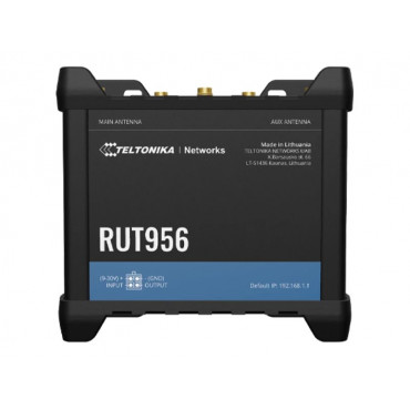 Teltonika | Industrial Router | RUT956 | 802.11n | 10/100 Mbit/s | Ethernet LAN (RJ-45) ports 4 | Mesh Support No | MU-MiMO No |