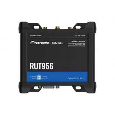 Teltonika | Industrial Router | RUT956 | 802.11n | 10/100 Mbit/s | Ethernet LAN (RJ-45) ports 4 | Mesh Support No | MU-MiMO No |