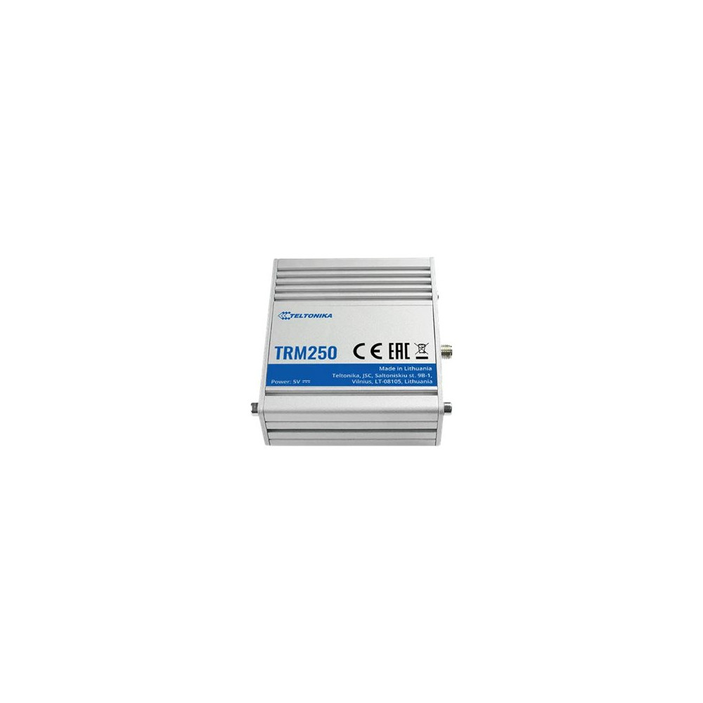 Teltonika | LTE Cat-M1/NB-IoT Modem | TRM250 | Ethernet LAN (RJ-45) ports 0 | Mesh Support No | MU-MiMO No | 4G | Antenna type E