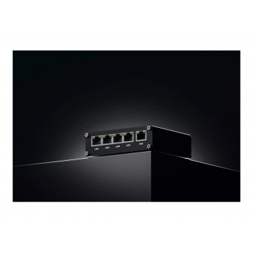 Teltonika | Ethernet Router | RUT301 | No Wi-Fi | 10/100 Mbit/s | Ethernet LAN (RJ-45) ports 5 | Mesh Support No | MU-MiMO No | 
