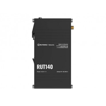 Teltonika | Ethernet Router | RUT140 | 802.11n | 10/100 Mbit/s | Ethernet LAN (RJ-45) ports 1 | Mesh Support Yes | MU-MiMO No | 