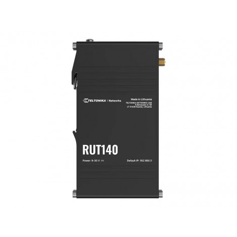 Teltonika | Ethernet Router | RUT140 | 802.11n | 10/100 Mbit/s | Ethernet LAN (RJ-45) ports 1 | Mesh Support Yes | MU-MiMO No | 