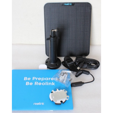 SALE OUT. | Reolink | Solar charger for video cameras | Solar Panel 2 | UNPACKED, SCRATCHED HOLDER | 23 month(s)