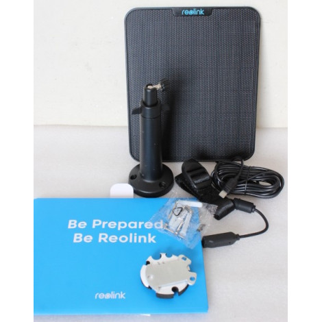 SALE OUT. | Reolink | Solar charger for video cameras | Solar Panel 2 | UNPACKED, SCRATCHED HOLDER | 23 month(s)