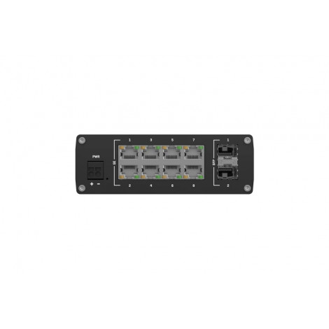 Teltonika | Switch 8 GbE, 2 SFP ports | TSW210
