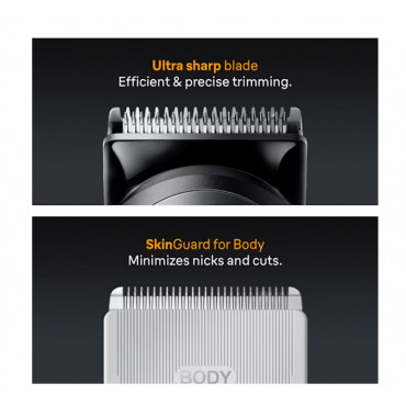 Braun 11-in-1 Grooming Kit | All-in-One Kit Series 5 AIO5560 | Cordless | Number of length steps 14 | Grey/Black
