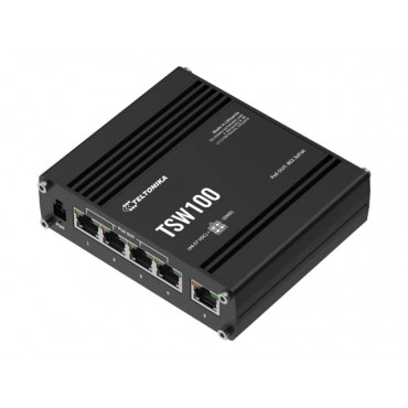 Teltonika | Ethernet Switch | TSW100 | Unmanaged | Wall-mountable