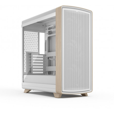 Fractal Design Case | Summit | ATX | Chalk White TG Clear Tint