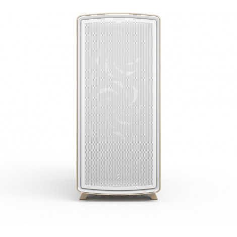 Fractal Design Case | Summit | ATX | Chalk White TG Clear Tint