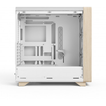 Fractal Design Case | Summit | ATX | Chalk White TG Clear Tint