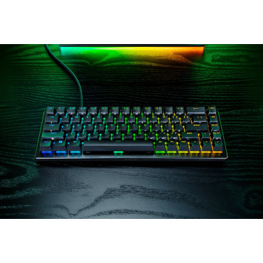 Razer Hall Effect Magnetic Esports Keyboard | Huntsman V3 HE Magnetic Mini 65% 8KHz | Keyboard | Wired | US | Razer Hall Effect 