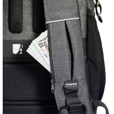 PORT DESIGNS Pro Montreal | Fits up to size 15.6/16 " | Backpack | Shoulder strap | Grey