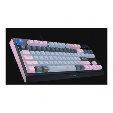 Razer | BlackWidow V4 Tenkeyless HyperSpeed | Gaming Keyboard | Wireless | US | Orange Switch | Wuthering Waves Edition