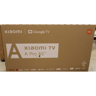 SALE OUT. Xiaomi QLED TV A Pro 2026 55'' | SALE OUT. Xiaomi QLED TV A Pro 2026 | 55 | Smart TV | Google TV | 4K UHD | DAMAGED PA