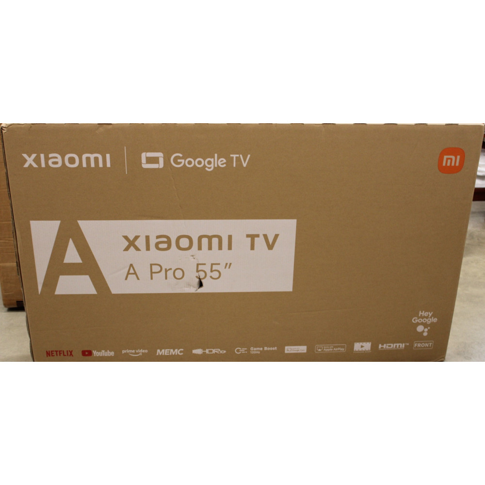 SALE OUT. Xiaomi QLED TV A Pro 2026 55'' | SALE OUT. Xiaomi QLED TV A Pro 2026 | 55 | Smart TV | Google TV | 4K UHD | DAMAGED PA