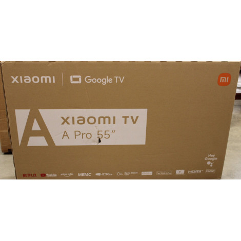 SALE OUT. Xiaomi QLED TV A Pro 2026 55'' | SALE OUT. Xiaomi QLED TV A Pro 2026 | 55 | Smart TV | Google TV | 4K UHD | DAMAGED PA