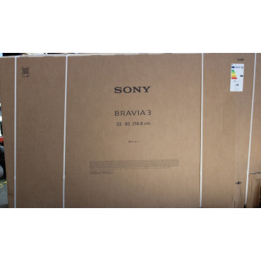 SALE OUT. Sony K85S35BP Bravia 3 85" (215cm) 4K Ultra HD Smart Google D-LED TV | SALE OUT. Sony | TV | K85S35BP Bravia 3 | 85 | 