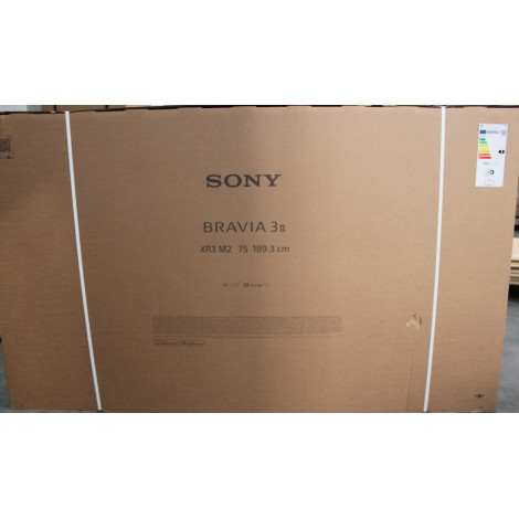 SALE OUT. Sony K75XR35M2 Bravia 7 75" (189cm) 4K Ultra HD Smart Google Mini LED TV | SALE OUT. Sony | TV | K-75XR35M2 Bravia 3 I