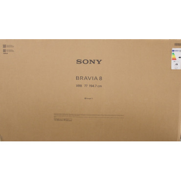 SALE OUT. Sony K77XR80P Bravia 8 77" (195cm) 4K Ultra HD Smart Google OLED TV | SALE OUT. | Sony OLED TV | K77XR80P Bravia 8 | 7