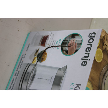 SALE OUT. Gorenje K17GDWII Kettle, Electric, Capacity 1.7 L, Power 2200 W, Stainless steel | SALE OUT. | Gorenje Kettle | K17GDW