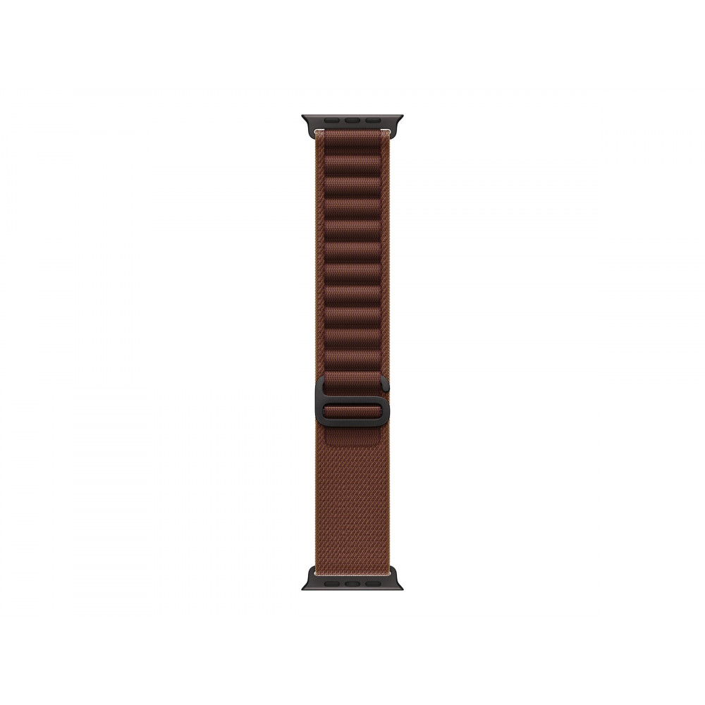 APPLE 49mm Burgundy Alpine Loop - Medium - Black Titanium Finish