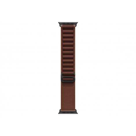 APPLE 49mm Burgundy Alpine Loop - Medium - Black Titanium Finish