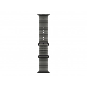 APPLE 49mm Translucent Black Ocean Band - Black Titanium Finish | Apple