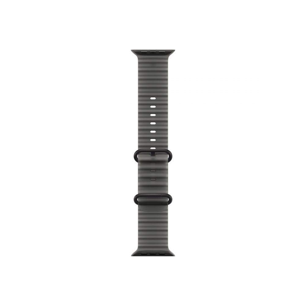 APPLE 49mm Translucent Black Ocean Band - Black Titanium Finish | Apple