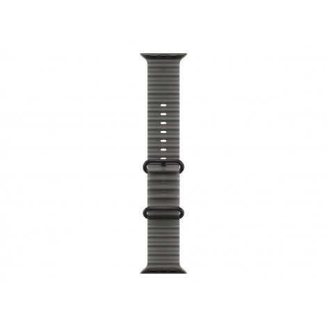 APPLE 49mm Translucent Black Ocean Band - Black Titanium Finish | Apple